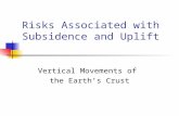 Risks Associated with Subsidence and Uplift Vertical Movements of the Earth’s Crust.