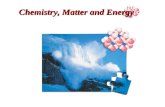 Chemistry, Matter and Energy. Matter Matter is any substance that has mass and occupies volume. Matter exists in one of three physical state: Solid State.