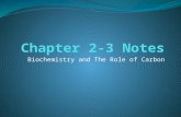 Biochemistry and The Role of Carbon. Essential Elements of Life About 25 of the 92 elements are essential to life Carbon, hydrogen, oxygen, and nitrogen.