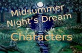 Midsummer Night’s Dream Characters. Meet the Characters from Athens…