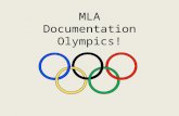 MLA Documentation Olympics!. Event #1: Dive In! You have a book titled Swimming and You, written by Jamie Johnson. It was published in 1976 by Magnuson.
