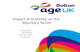 Impact of Austerity on the Voluntary Sector Suzanne Hilton Chief Executive North West CIPFA 11 th April 2014.
