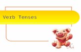 Verb Tenses Present verbs present tense verb An action verb that describes an action that is happening now is called a present tense verb. flies The.