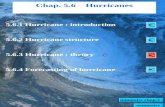 Chap. 5.6 Hurricanes 5.6.1 Hurricane : introduction 5.6.2 Hurricane structure 5.6.3 Hurricane : theory 5.6.4 Forecasting of hurricane sommaire chap.5 sommaire.