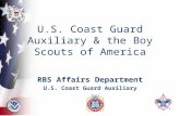 U.S. Coast Guard Auxiliary & the Boy Scouts of America RBS Affairs Department U.S. Coast Guard Auxiliary.