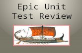 Epic Unit Test Review. Part 1: Epic Tradition & Archetypes.