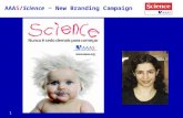 AAAS/Science ~ New Branding Campaign 1. 2 Thomas Edison founded Science in 1880 Science Magazine (Print) ● Weekly publication – 51 issues Life sciences.