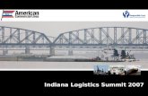 Indiana Logistics Summit 2007. U.S. Barge Transportation – An Overview.