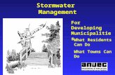 Stormwater Management For Developing Municipalities What Residents Can Do What Towns Can Do.