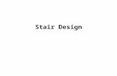 Stair Design. Stair Types Straight stairs.