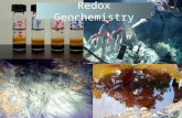 Redox Geochemistry. WHY? Redox gradients drive life processes! –The transfer of electrons between oxidants and reactants is harnessed as the battery,