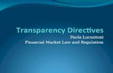 Paola Lucantoni Financial Market Law and Regulation.