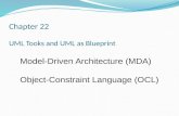 Chapter 22 UML Tooks and UML as Blueprint Model-Driven Architecture (MDA) Object-Constraint Language (OCL)