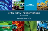 1 IFRS City Presentation 28 JUNE 2005 .