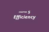 CHAPTER 5 Efficiency. Efficiency: A Refresher  According to economists, allocative efficiency means the resources have been used to produce the goods.