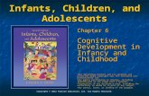 Copyright © 2012 Pearson Education, Inc. All Rights Reserved. Infants, Children, and Adolescents Chapter 6 Cognitive Development in Infancy and Childhood.