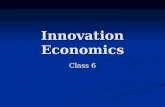 Innovation Economics Class 6. International Trade Theory.