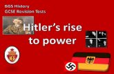 1) Did Hitler take power by force? NO NO NO!!!