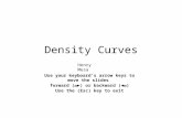 Density Curves Henry Mesa Use your keyboard’s arrow keys to move the slides forward ( ▬►) or backward ( ◄▬) Use the (Esc) key to exit.