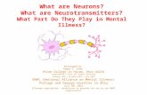 What are Neurons? What are Neurotransmitters? What Part Do They Play in Mental Illness? Developed by Roger F. Cram Hiram College in Hiram, Ohio 44234 NAMI.