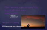 { Deepening our prayer life through our own spirituality Emily Clary March 12 & 16, 2015 Mothers in Faith Video: How to Go to Confession: .