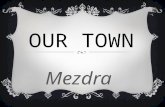 OUR TOWN Mezdra. MAYOR MUNICIPALITY FOUNTAINS DAYNIGHT.