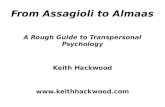 From Assagioli to Almaas A Rough Guide to Transpersonal Psychology Keith Hackwood .