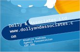 Dolly & Associates Ltd.  Khadija Andrews Agency Presentation CEP 596.