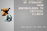 April Merrill, MS, APRN, CCNS.  Identify the different categories of steroid medications  Identify the uses for steroid medications  Identify side-effects.
