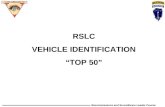 Reconnaissance and Surveillance Leader Course RSLC VEHICLE IDENTIFICATION “TOP 50”