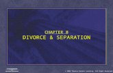 © 2006 Thomson Delmar Learning. All Right Reserved. CHAPTER 8 DIVORCE & SEPARATION.