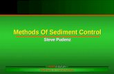 Methods Of Sediment Control Steve Pudenz AGC/NDOR Partners in Construction.