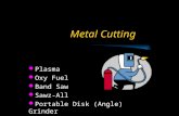 Metal Cutting Plasma Oxy Fuel Band Saw Sawz-All Portable Disk (Angle) Grinder.
