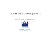 Leadership Development Formula for Success 2.