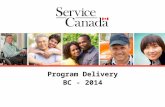 Program Delivery BC - 2014. OBJECTIVE OF THE PRESENTATION Provide an overview of the priorities influencing Program Delivery in BC. Provide an update.