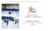 CROSS-ICE HOCKEY PROGRAM PROGRAM OVERVIEW Part of the OMHA Initiation Program DEVELOPMENT PROGRAMS OF THE ONTARIO MINOR HOCKEY ASSOCIATION.