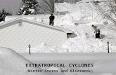 EXTRATROPICAL CYCLONES (Winter Storms and Blizzards)