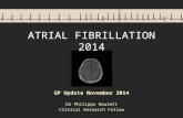 ATRIAL FIBRILLATION 2014 GP Update November 2014 Dr Philippa Howlett Clinical Research Fellow.