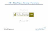 King’s Strategic Energy Partners KCH Strategic Energy Partners Presentation to: 14 th January 2014 Iain France iain.france@nhs.net.