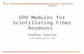 Innovation in Single-Photon Detection GPD Modules for Scintillating Fiber Readouts Stefan Vasile svasile@apeakinc.com.