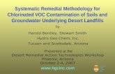 HYDRO GEO CHEM INC. by  Systematic Remedial Methodology for Chlorinated VOC Contamination of Soils and Groundwater Underlying Desert Landfills.