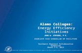 Alamo Colleges: Energy Efficiency Initiatives The Achieving the Dream Leader College designation recognizes an institution’s impact in the effort to improve.
