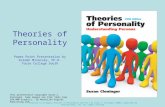 Prepared to accompany Theories of Personality (5th ed.) by Susan C. Cloninger (2008), published by Prentice Hall, Inc. All rights reserved. Theories of.