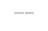 GREEK WARS. Greek Wars Episode I: The Race to Marathon.
