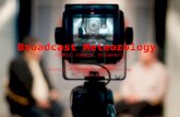 Broadcast Meteorology Lights, Camera, Science!!! History of broadcasting meteorology By: Jesus Lopez.