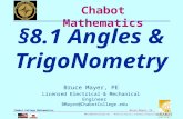 BMayer@ChabotCollege.edu MTH16_Lec-09_sec_7-6_Double_Integrals.pptx 1 Bruce Mayer, PE Chabot College Mathematics Bruce Mayer, PE Licensed Electrical &