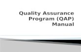Define a Quality Assurance Program (QAP)  Review common terminology  Discuss the fundamentals of an acceptance program  Discuss the fundamentals.