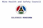 1 Mine Health and Safety Council SILICOSIS ROADSHOW.