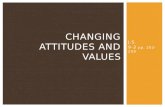 J.S. 9-3 pp. 253-259 CHANGING ATTITUDES AND VALUES.