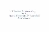 Science Framework, And Next Generation Science Standards.